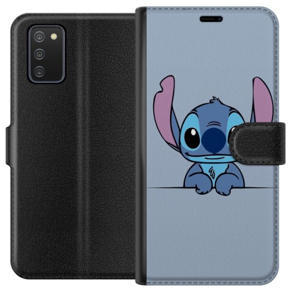 Samsung Galaxy A02s Plånboksfodral Lilo & Stitch