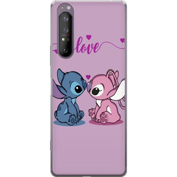 Sony Xperia 1 II Gennemsigtig cover Lilo & Stitch – Angel Ed