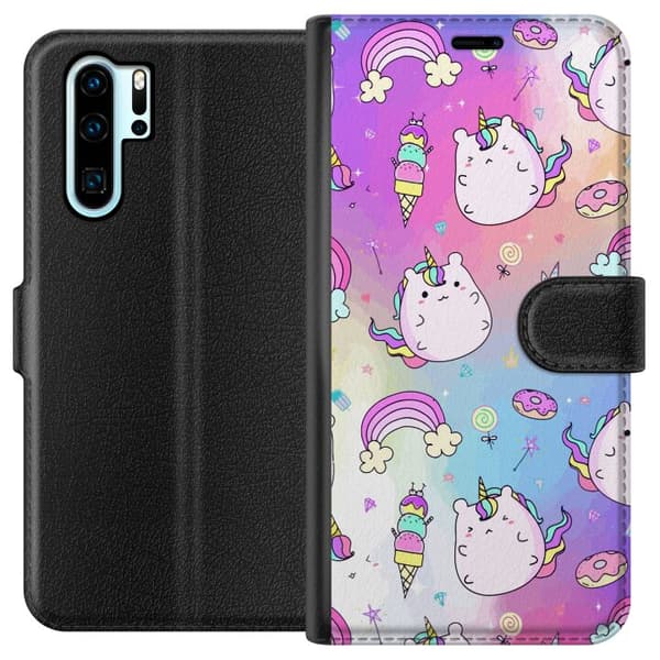 Kompatibelt Lommeboketui til Huawei P30 Pro Enhelt
