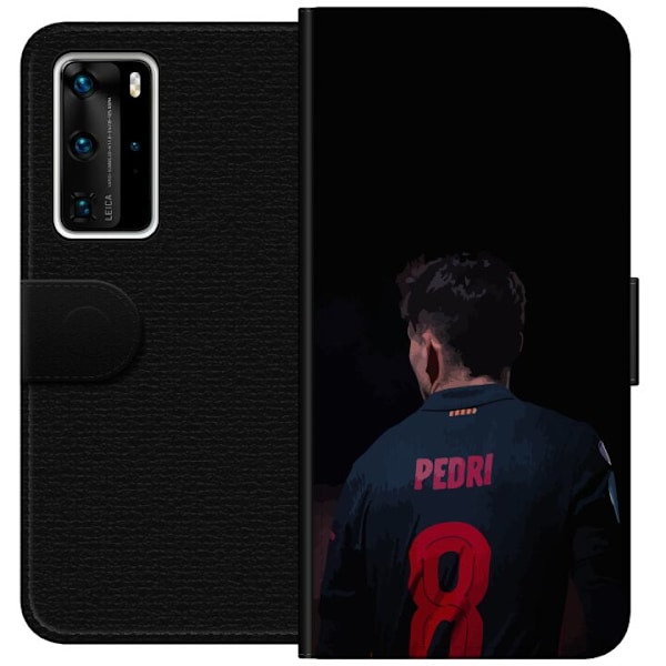 Huawei P40 Pro Plånboksfodral Pedri FC Barcelona Fotboll Span