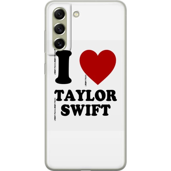Samsung Galaxy S21 FE 5G Gjennomsiktig deksel Taylor Swift