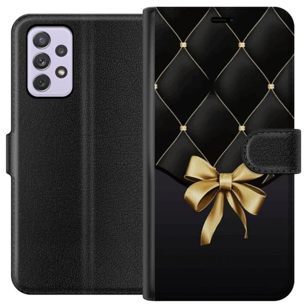 Kompatibel Tegnebogsetui til Samsung Galaxy A52s 5G Luksuriøs rosette