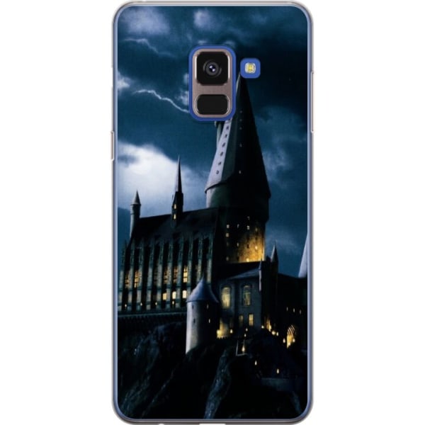 Samsung Galaxy A8 (2018) Genomskinligt Skal Harry Potter