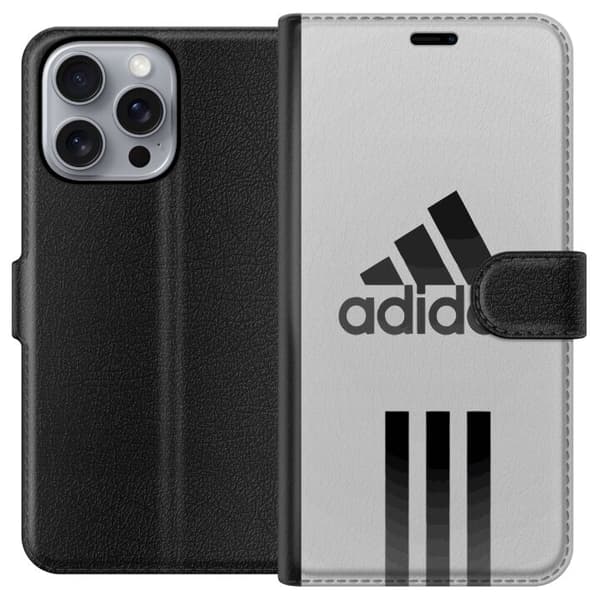 Kompatibel Tegnebogsetui til Apple iPhone 16 Pro Max Adidas