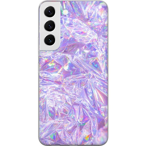 Samsung Galaxy S22+ 5G Läpinäkyvä kuori Hologeeniset timant