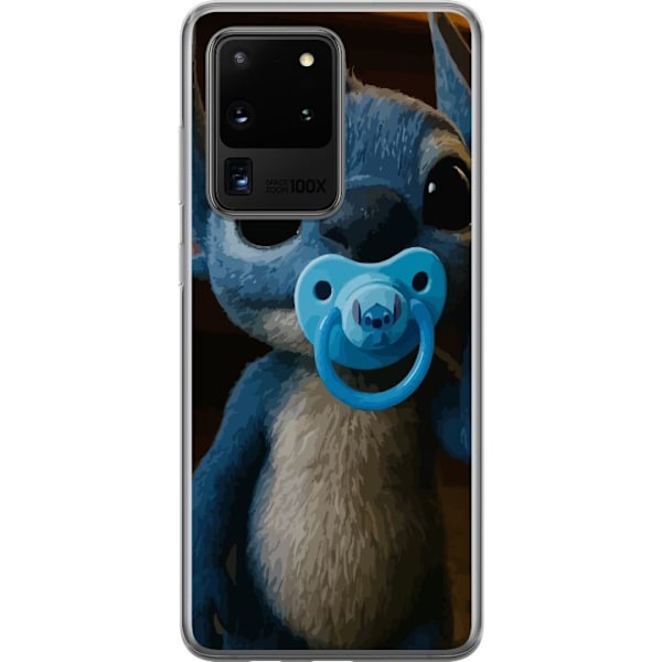 Samsung Galaxy S20 Ultra Läpinäkyvä kuori Stitch & Napp - vauvateema söpöllä hahmolla