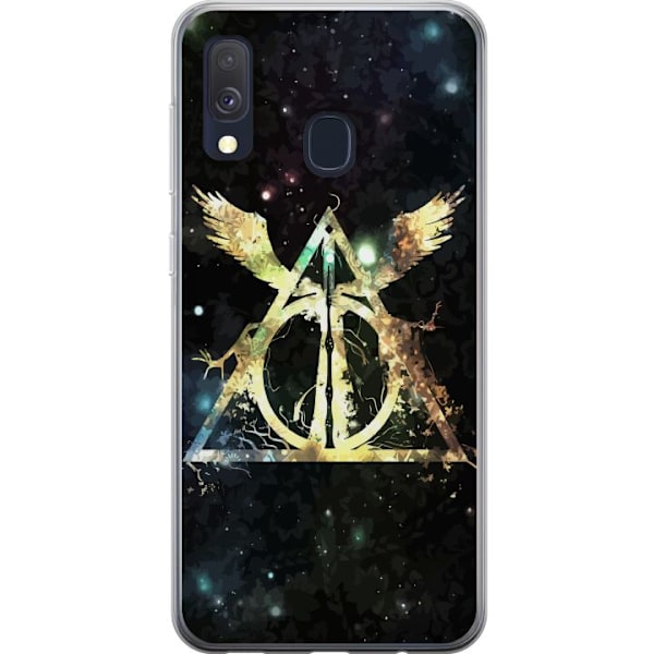 Samsung Galaxy A40 Läpinäkyvä kuori Harry Potter
