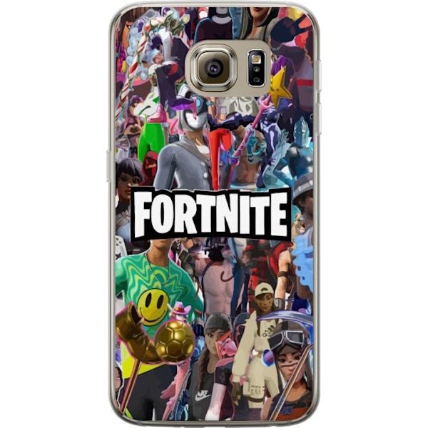 Samsung Galaxy S6 Gennemsigtig cover Fortnite