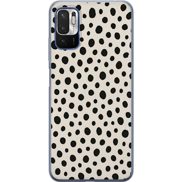 Xiaomi Redmi Note 10 5G Genomskinligt Skal Dot Dance