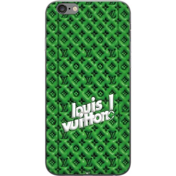 Yhteensopiva Puhelinkuori Apple iPhone 6 Plus Innoitettu vihreä monogrammi logolla vihreä