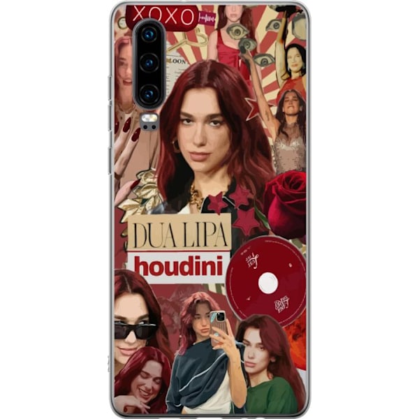 Huawei P30 Gennemsigtig cover Dua Lipa – Fashion & Style Edi