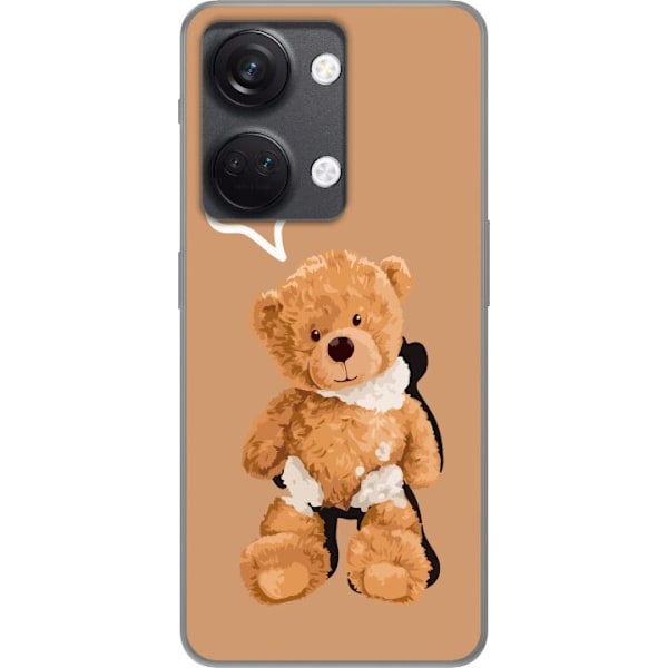 OnePlus Nord 3 Gennemsigtig cover Knust teddy