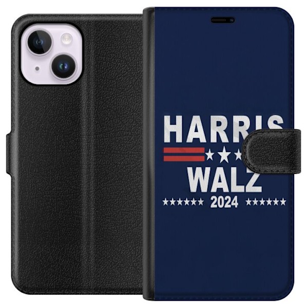 Apple iPhone 15 Plus Lompakkokotelo Harris | Walz 2024