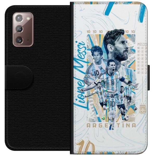 Samsung Galaxy Note20 Plånboksfodral Lionel Messi
