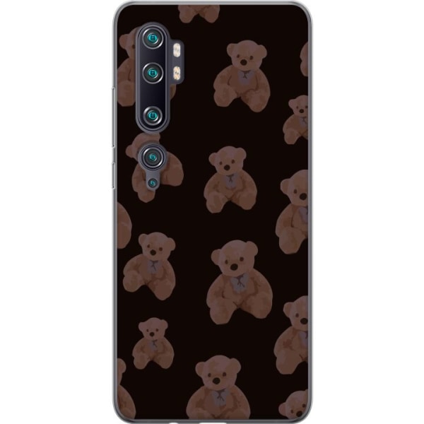 Xiaomi Mi Note 10 Pro Gennemsigtig cover En bjørn flere bjør