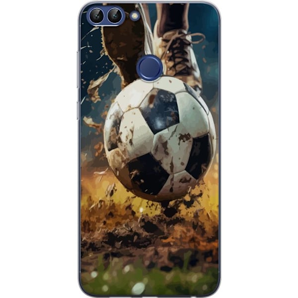 Huawei P smart Genomskinligt Skal Fotboll