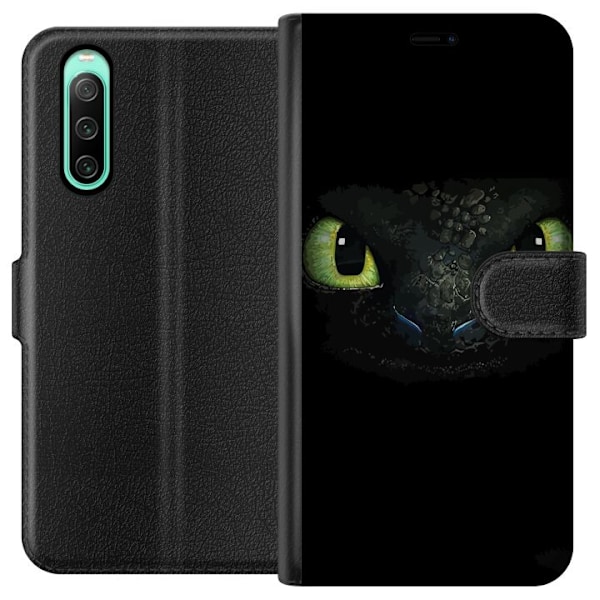 Sony Xperia 10 IV Plånboksfodral How to Train Your Dragon (Draktränaren)