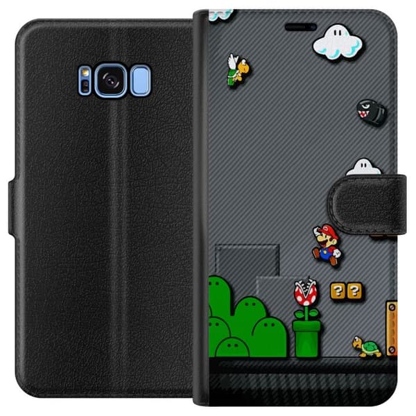 Kompatibelt Plånboksfodral till Samsung Galaxy S8 Super Mario Bros