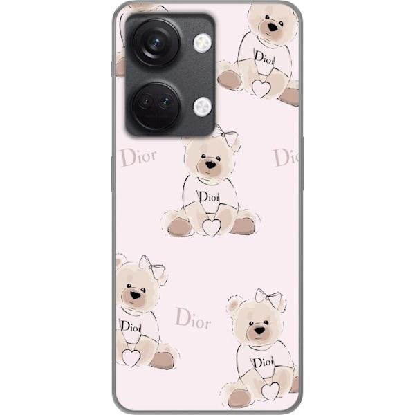 OnePlus Nord 3 Läpinäkyvä kuori Teddy Dior Vibes - ylelline