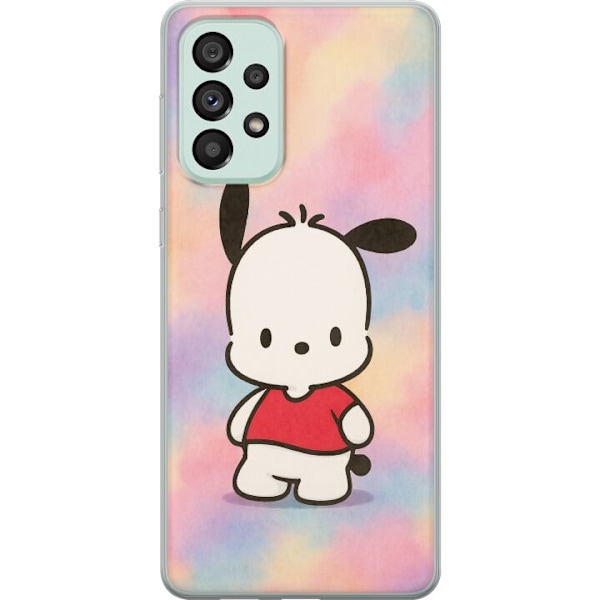 Samsung Galaxy A73 5G Läpinäkyvä kuori Kawaii Sanrio Pochac