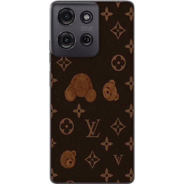 Motorola Moto G75 Genomskinligt Skal Plush Luxe