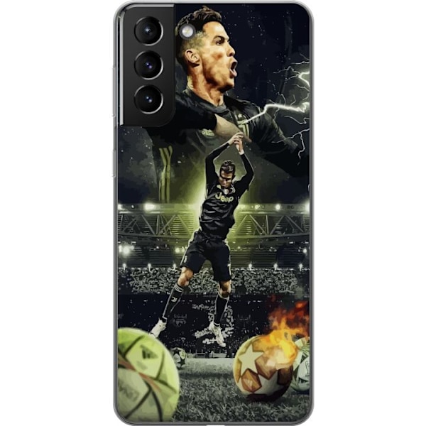 Samsung Galaxy S21+ 5G Gjennomsiktig deksel Ronaldo