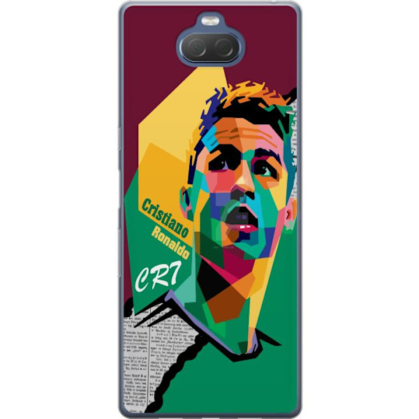 Sony Xperia 10 Plus Gjennomsiktig deksel Ronaldo