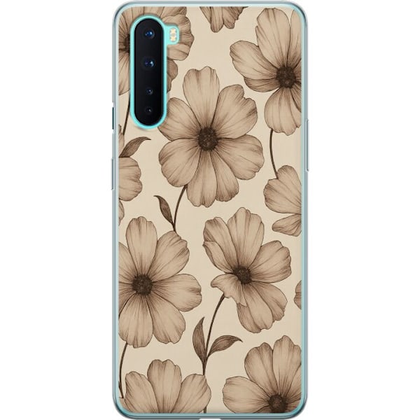 OnePlus Nord Läpinäkyvä kuori Pastel Rush