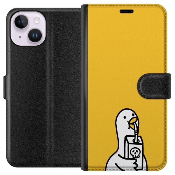 Kompatibel Tegnebogsetui til Apple iPhone 14 Tegnet and