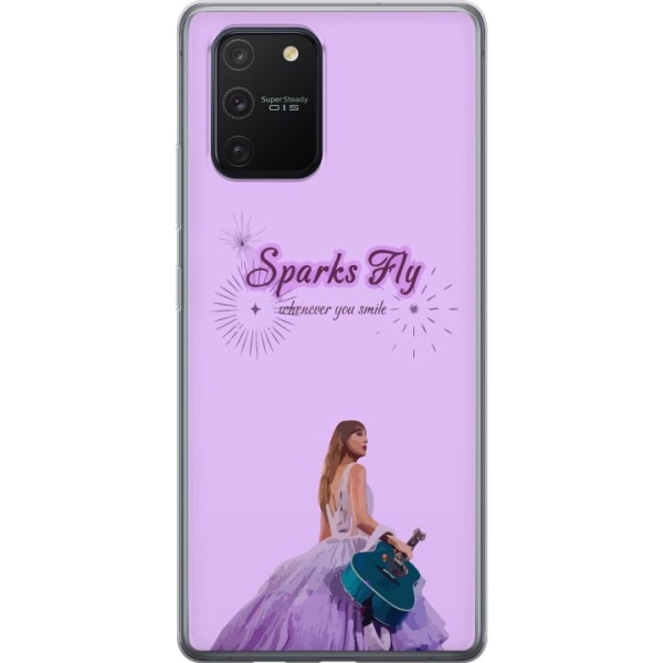 Samsung Galaxy S10 Lite Gennemsigtig cover Taylor Swift - Spar