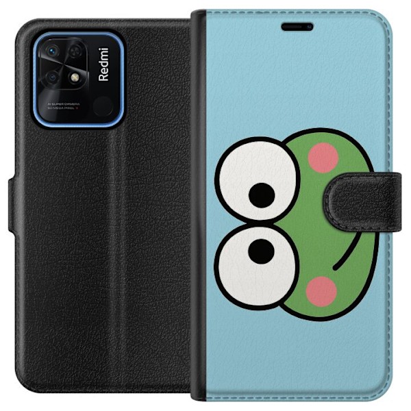 Xiaomi Redmi 10C Tegnebogsetui Keroppi Smile
