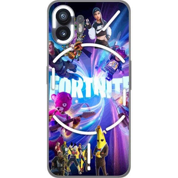 Nothing Phone (2) Gennemsigtig cover Fortnite