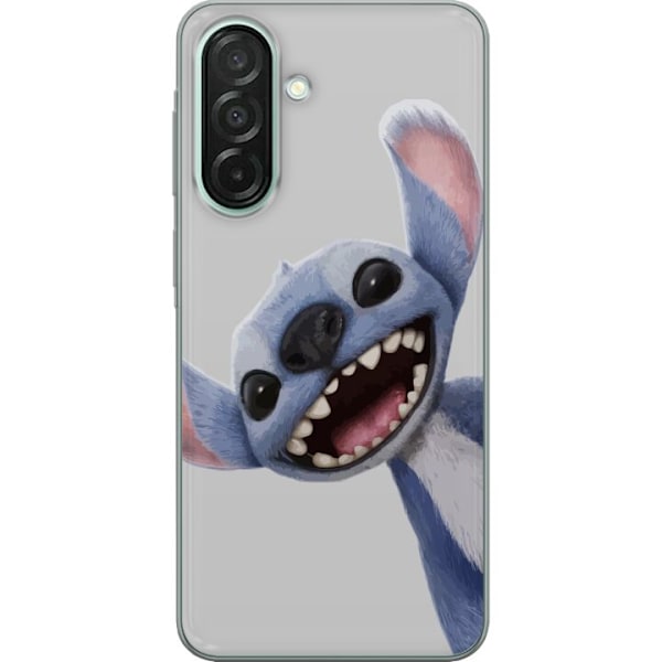 Samsung Galaxy A26 Läpinäkyvä kuori Stitch liikkeessä - Ka