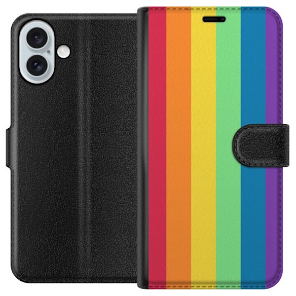 Apple iPhone 16 Plus Tegnebogsetui Pride