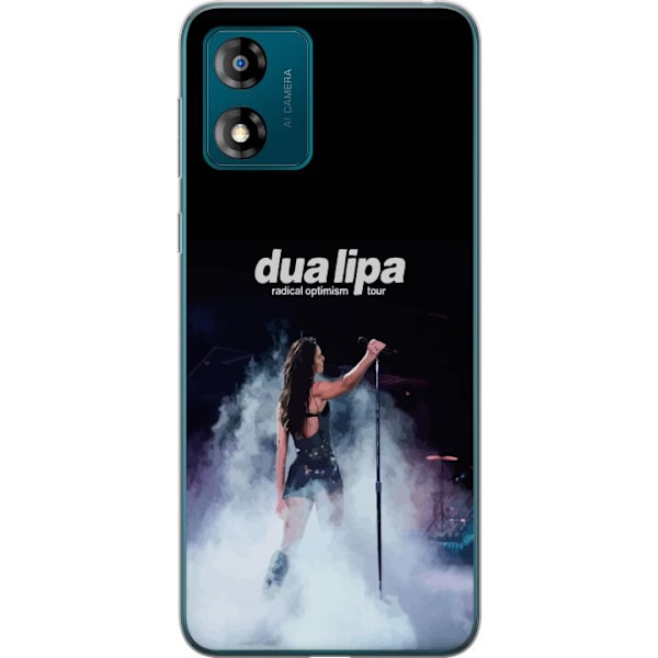 Motorola Moto E13 Gjennomsiktig deksel Dua Lipa – Signature Looks & Vibes