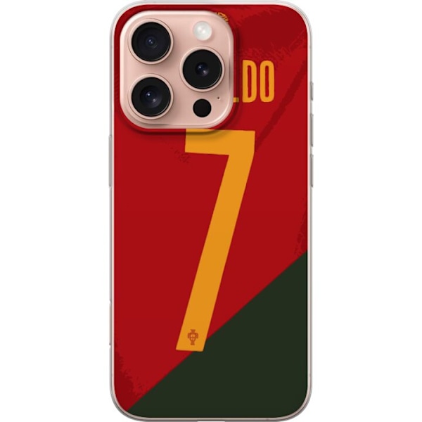 Apple iPhone 16 Pro Gennemsigtig cover Ronaldo