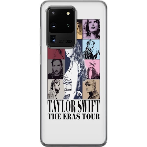 Samsung Galaxy S20 Ultra Läpinäkyvä kuori Taylor Swift
