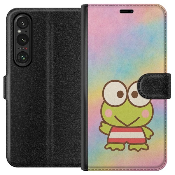 Sony Xperia 1 V Lompakkokotelo Kawaii Sanrio Keppori