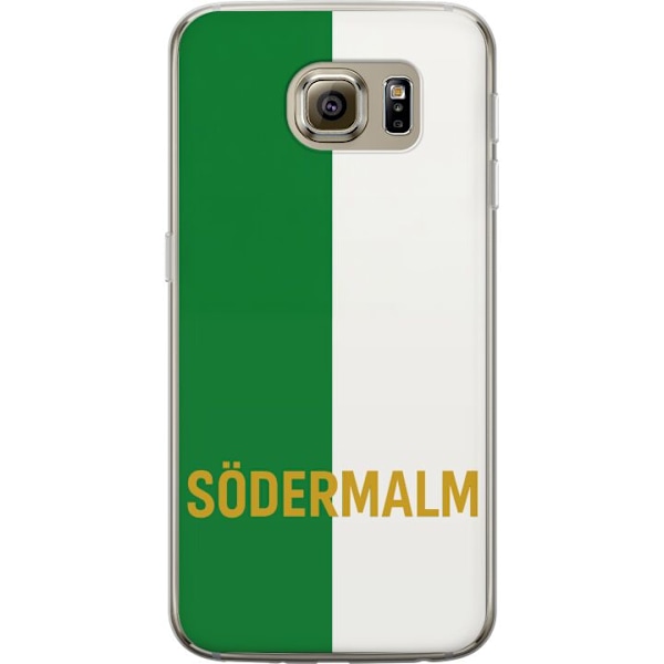 Samsung Galaxy S6 Läpinäkyvä kuori Södermalm - jalkapallo