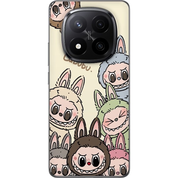 Xiaomi Redmi Note 14 Pro+ Läpinäkyvä kuori Labubu Pastel Collection