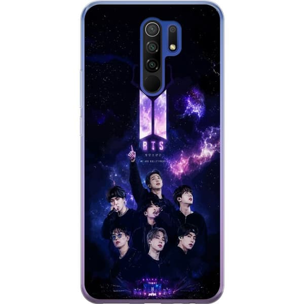 Kompatibelt Mobildeksel til Xiaomi Redmi 9 BTS lila