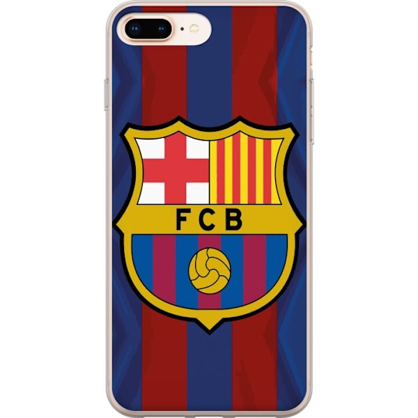 Apple iPhone 8 Plus Gjennomsiktig deksel FCB Barcelona