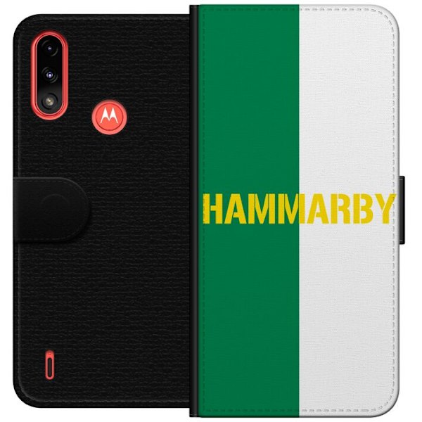 Motorola Moto E7 Power Lompakkokotelo Hammarby