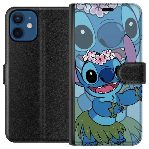 Kompatibel Tegnebogsetui til Apple iPhone 12 Stitch under Stjernerne - Magisk Anime-stil