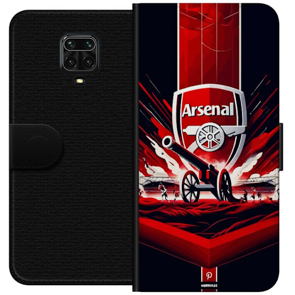 Xiaomi Redmi Note 9S Lommeboketui Arsenal