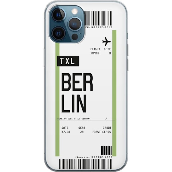 Apple iPhone 12 Pro Gennemsigtig cover Berlin