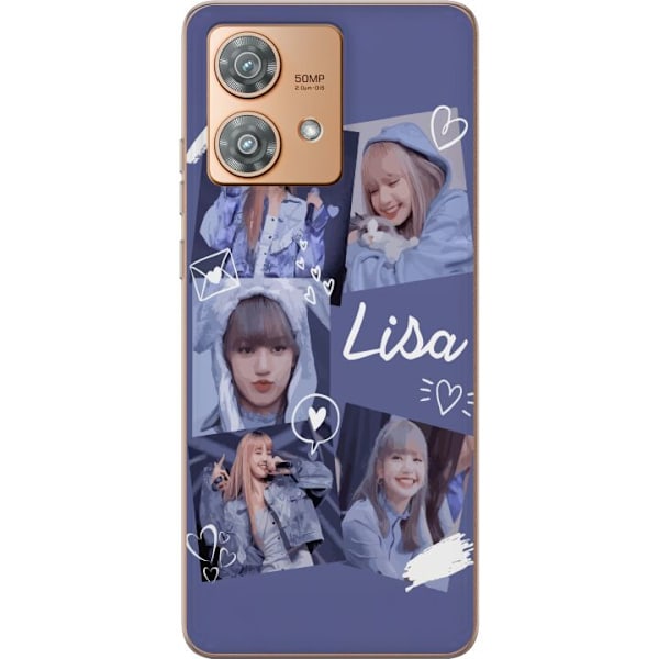 Motorola Edge 40 Neo Läpinäkyvä kuori Lisa Blackpink – Ae