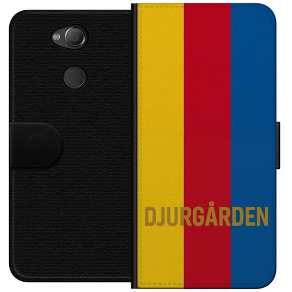Sony Xperia XA2 Plånboksfodral Djurgården – fotboll