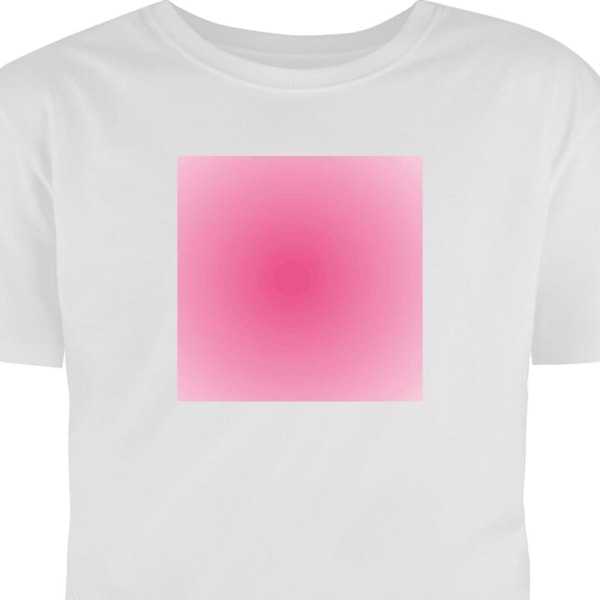 Barn-T-shirt | Bekväm T-shirt för Barn Rosa Moln vit 3-4 År