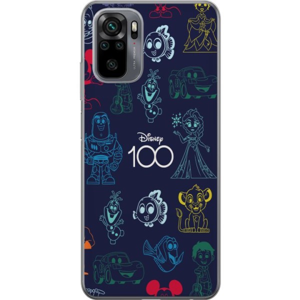 Xiaomi Redmi Note 10S Gennemsigtig cover Disney 100